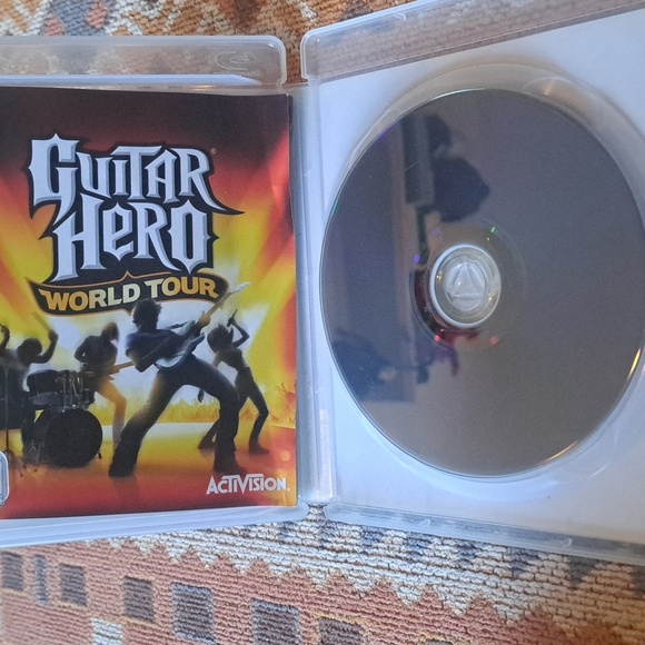 Sony Playstation 3 Games Guitar Hero III, Aerosmith and World Tour Bundle - Picture 7 of 7